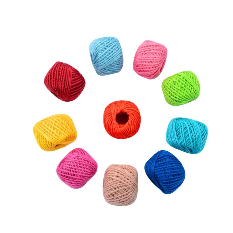 Colored twine